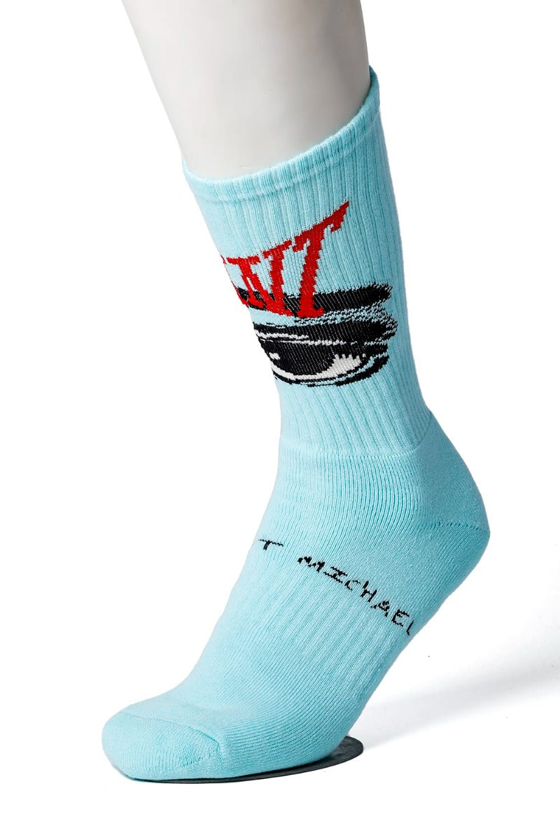 Eye Socks Blue