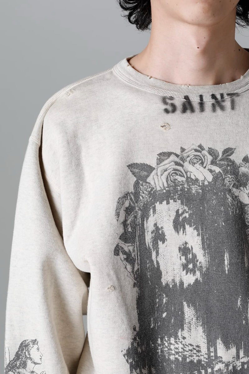 KOSUKE KAWAMURA × ©SAINT M×××××× MOTHER Sweat Shirt