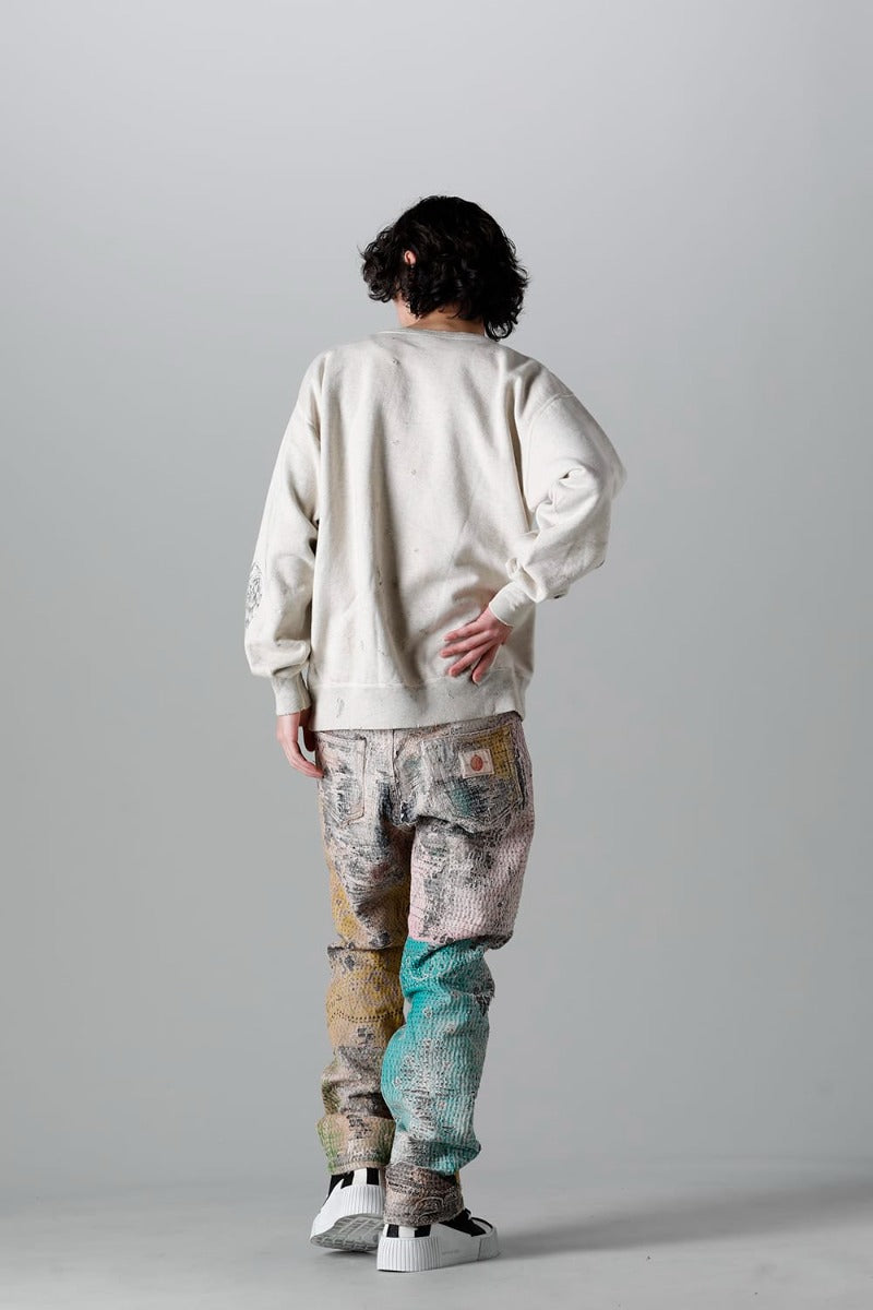 KOSUKE KAWAMURA × ©SAINT M×××××× MOTHER Sweat Shirt