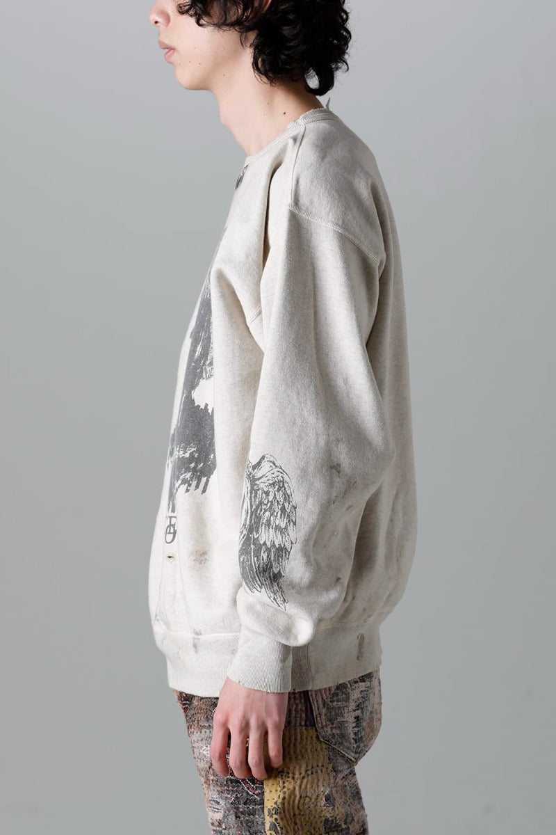 KOSUKE KAWAMURA × ©SAINT M×××××× MOTHER Sweat Shirt