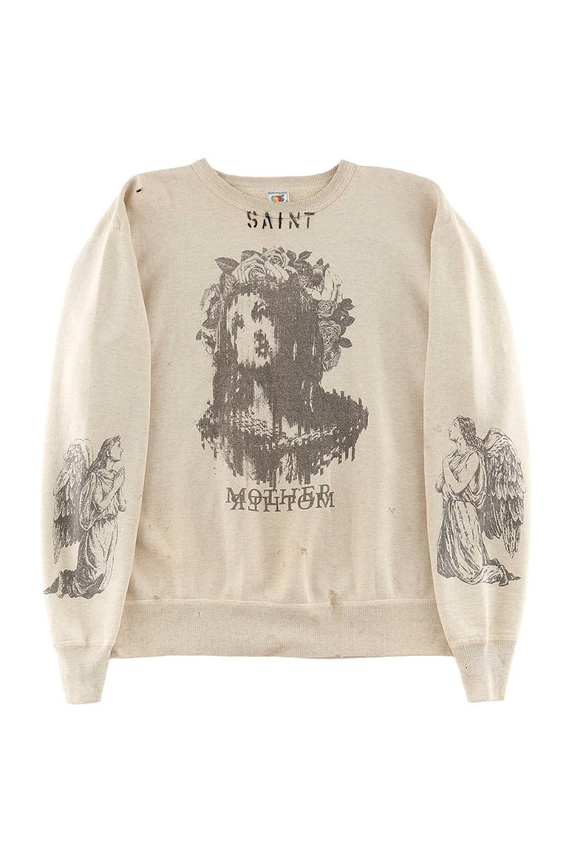 KOSUKE KAWAMURA × ©SAINT M×××××× MOTHER Sweat Shirt