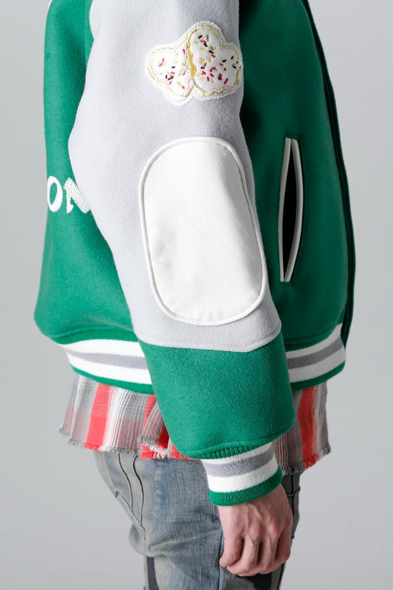 SHERMER ACADEMY × ©SAINT M×××××× Varsity Jacket