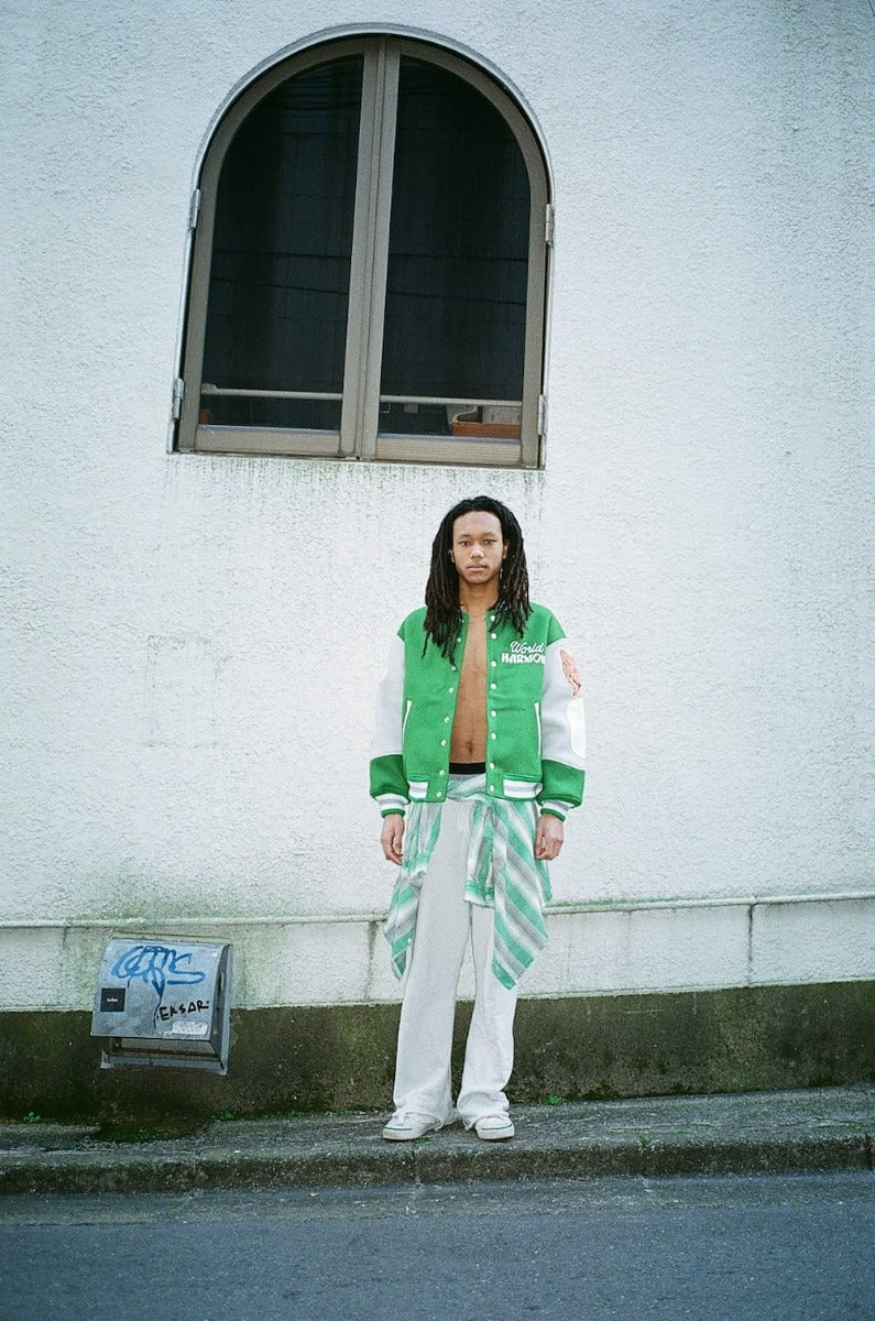 SHERMER ACADEMY × ©SAINT M×××××× Varsity Jacket