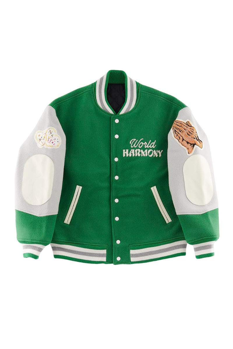 SHERMER ACADEMY × ©SAINT M×××××× Varsity Jacket