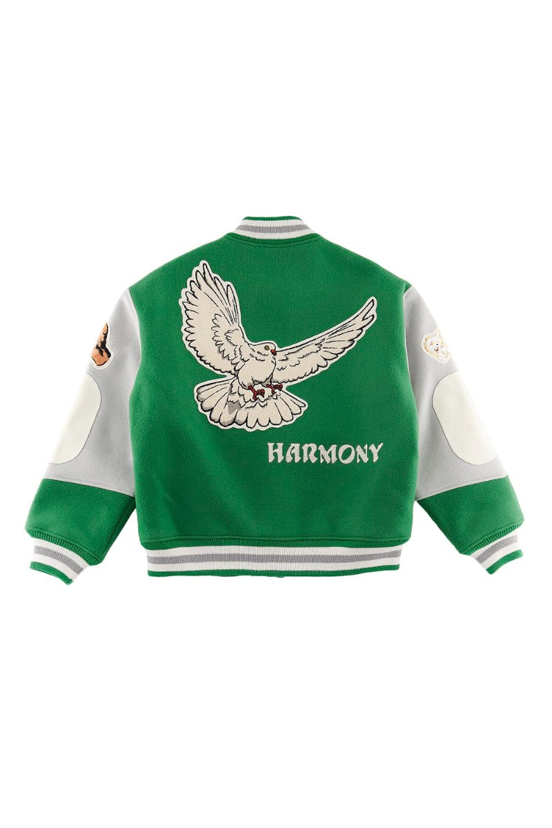 SHERMER ACADEMY × ©SAINT M×××××× Varsity Jacket