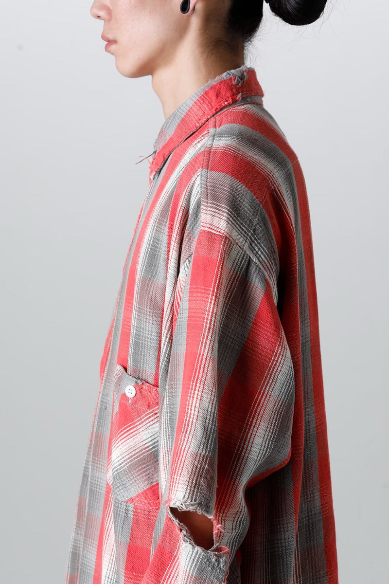 SHERMER ACADEMY × ©SAINT M×××××× Frannl Check Shirt