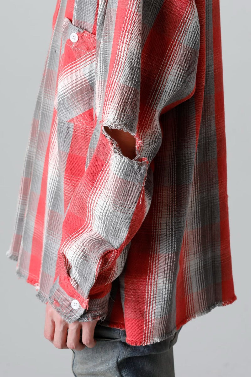 SHERMER ACADEMY × ©SAINT M×××××× Frannl Check Shirt