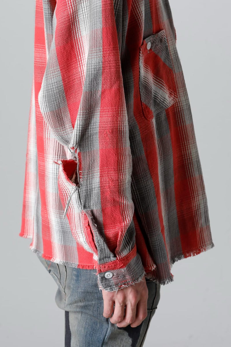 SHERMER ACADEMY × ©SAINT M×××××× Frannl Check Shirt