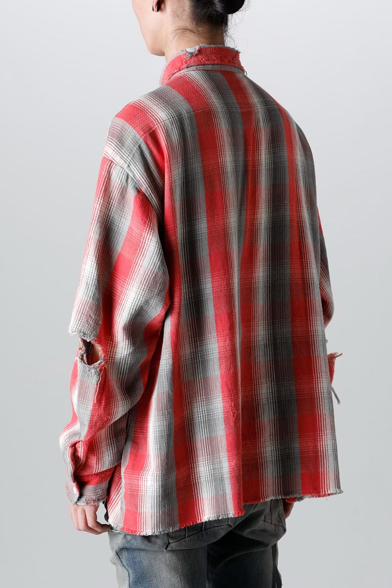 SHERMER ACADEMY × ©SAINT M×××××× Frannl Check Shirt