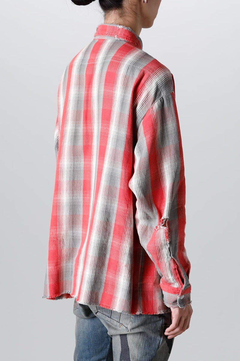 SHERMER ACADEMY × ©SAINT M×××××× Frannl Check Shirt