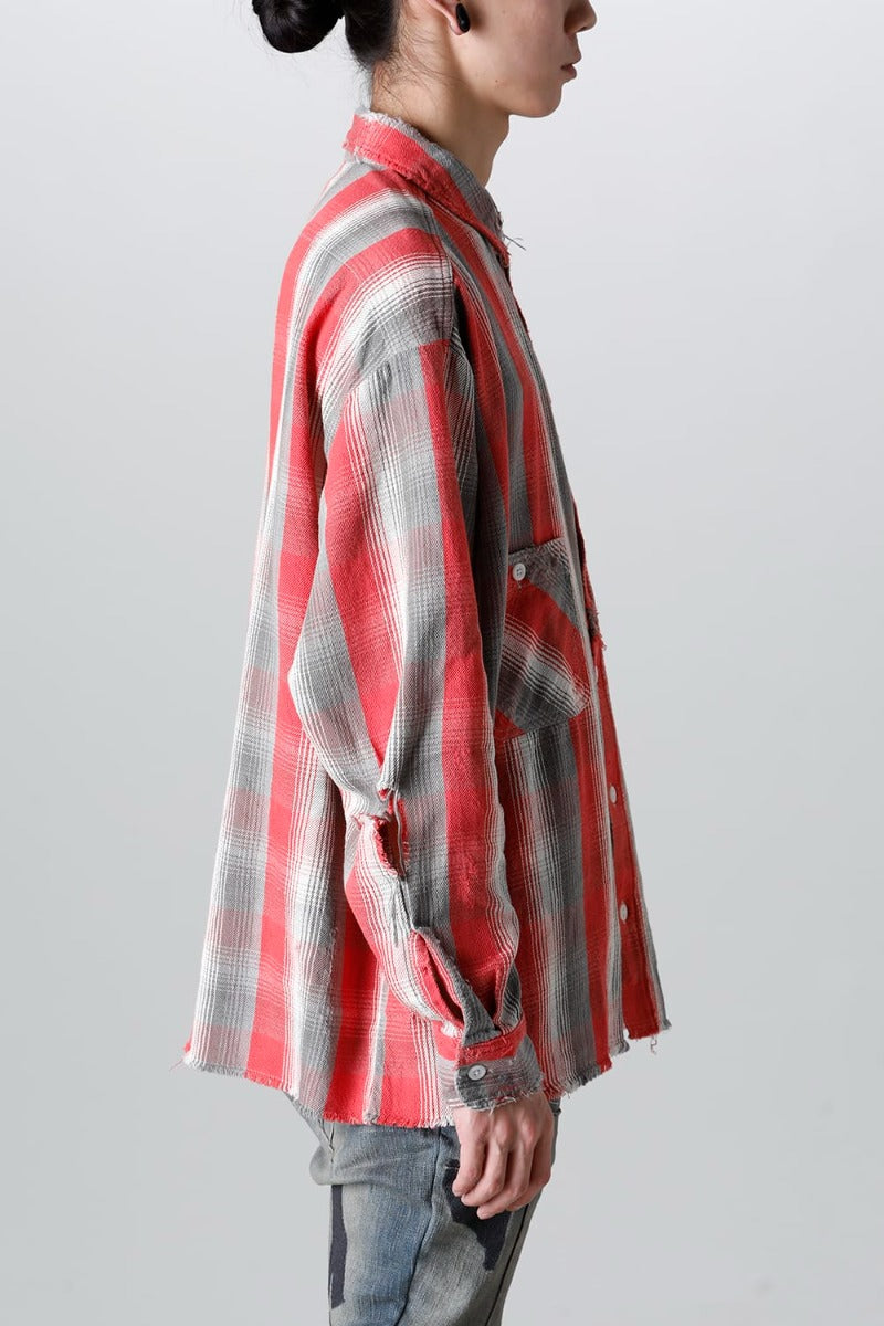 SHERMER ACADEMY × ©SAINT M×××××× Frannl Check Shirt