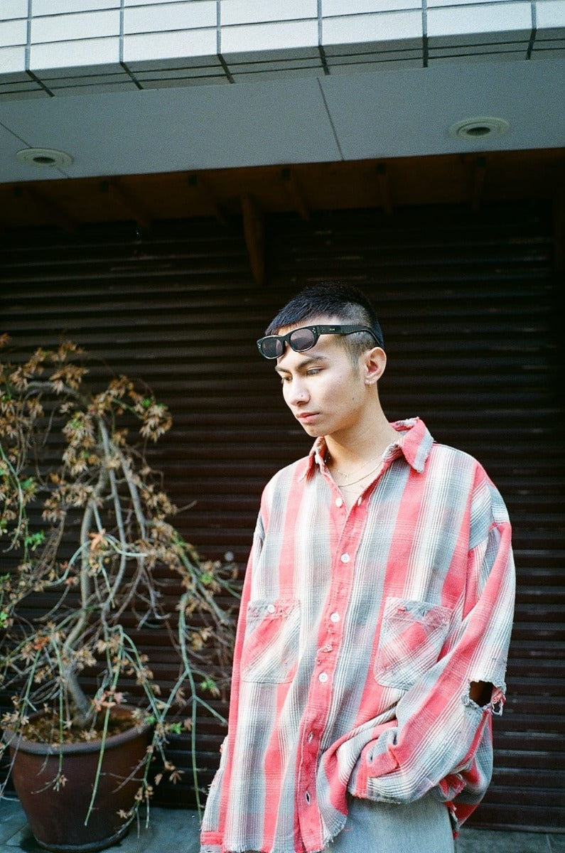 SHERMER ACADEMY × ©SAINT M×××××× Frannl Check Shirt