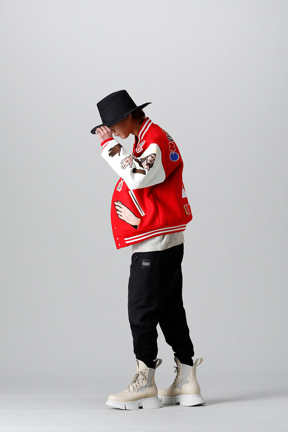 DENIM TEARS × ©SAINT M×××××× "SAINT TEARS" Stadium Jacket