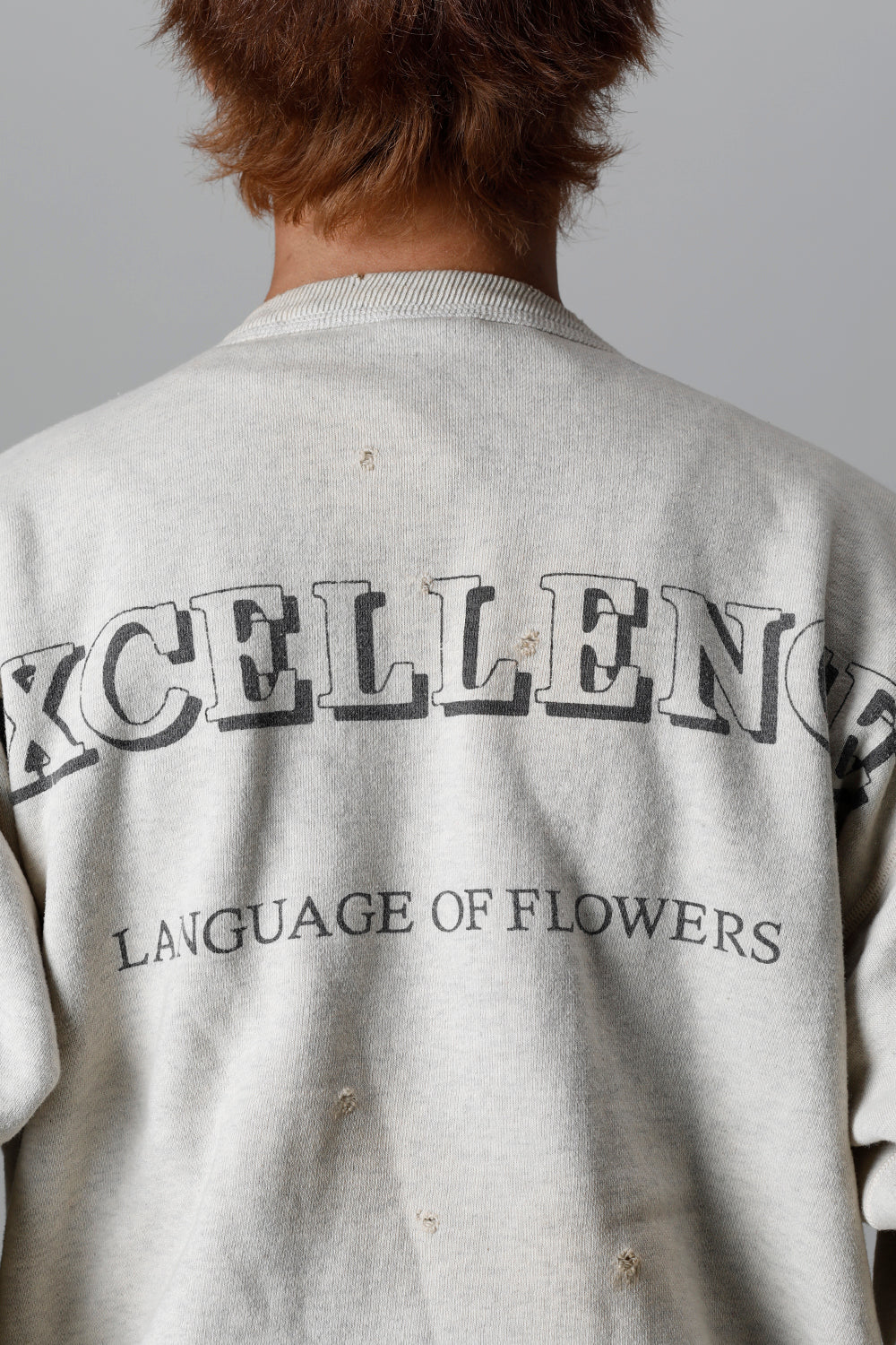 DENIM TEARS × ©SAINT M×××××× "SAINT TEARS" Cotton Flower Sweat shirt