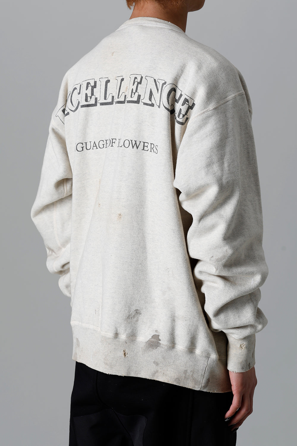 DENIM TEARS × ©SAINT M×××××× "SAINT TEARS" Cotton Flower Sweat shirt