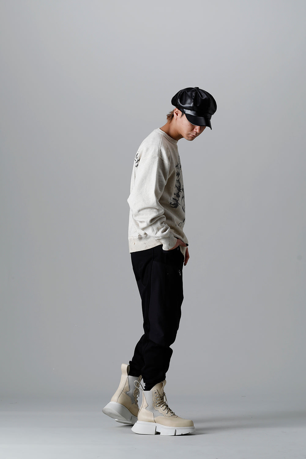 DENIM TEARS × ©SAINT M×××××× "SAINT TEARS" Cotton Flower Sweat shirt