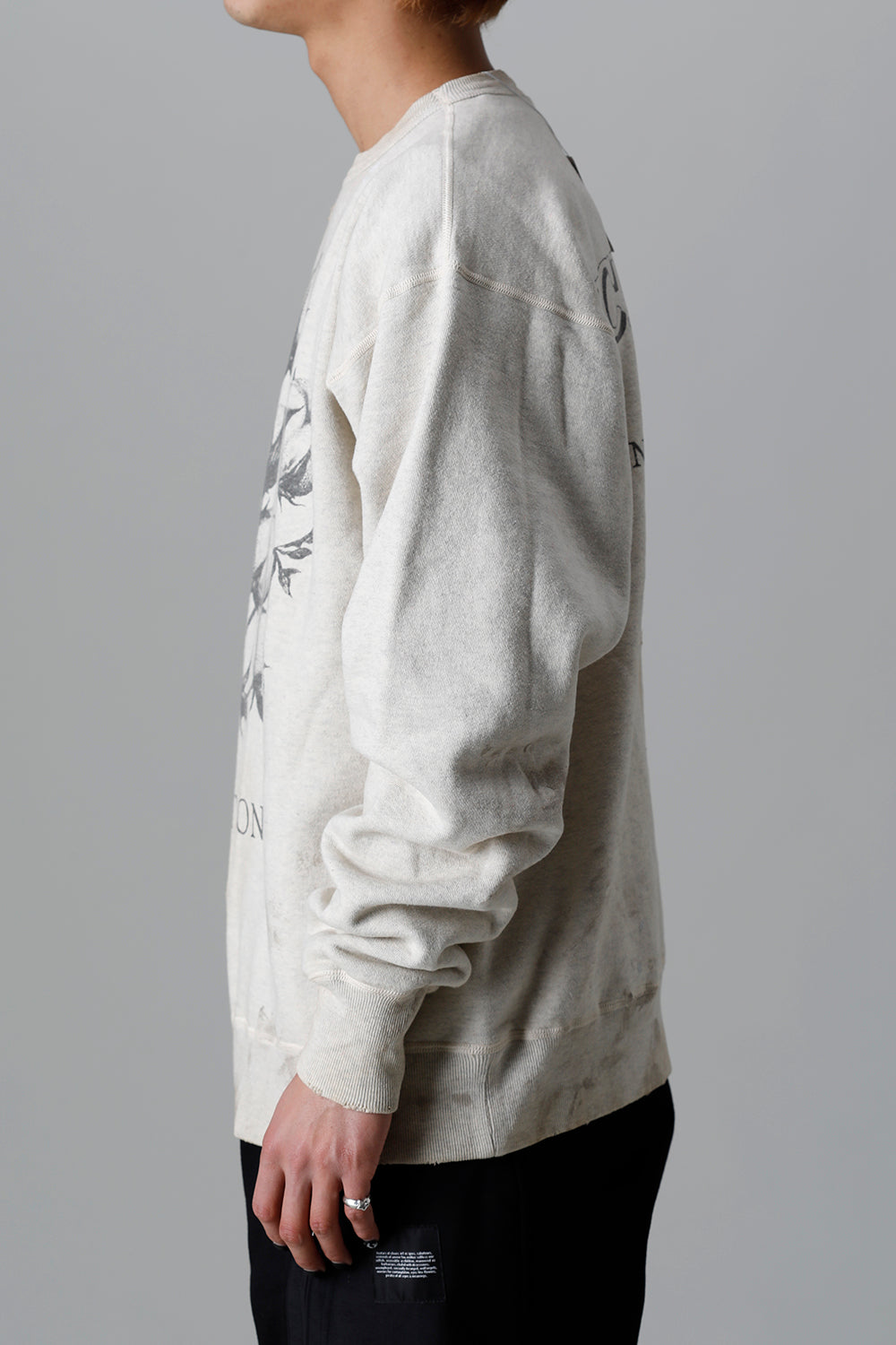 DENIM TEARS × ©SAINT M×××××× "SAINT TEARS" Cotton Flower Sweat shirt