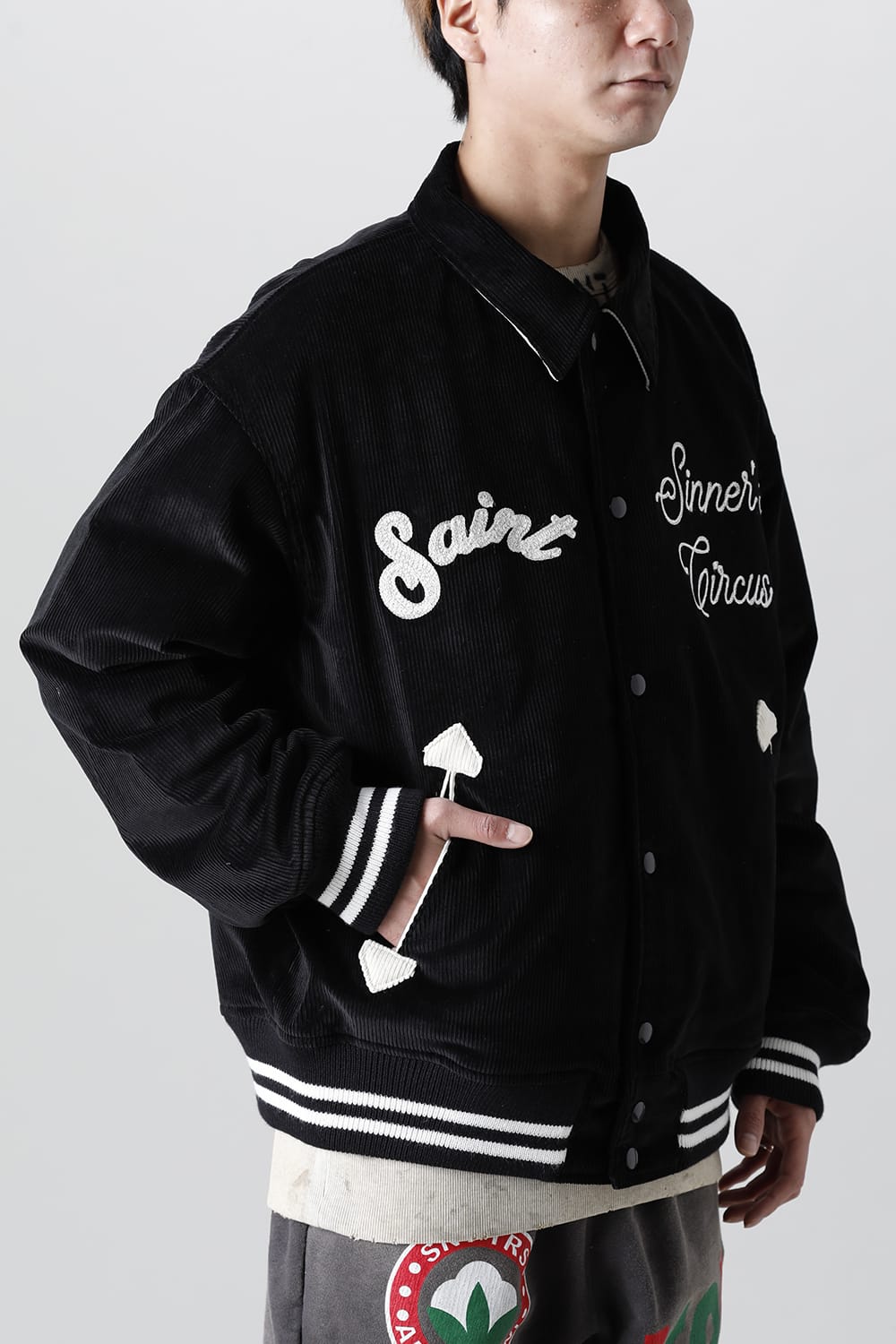 Corduroy Jacket Black