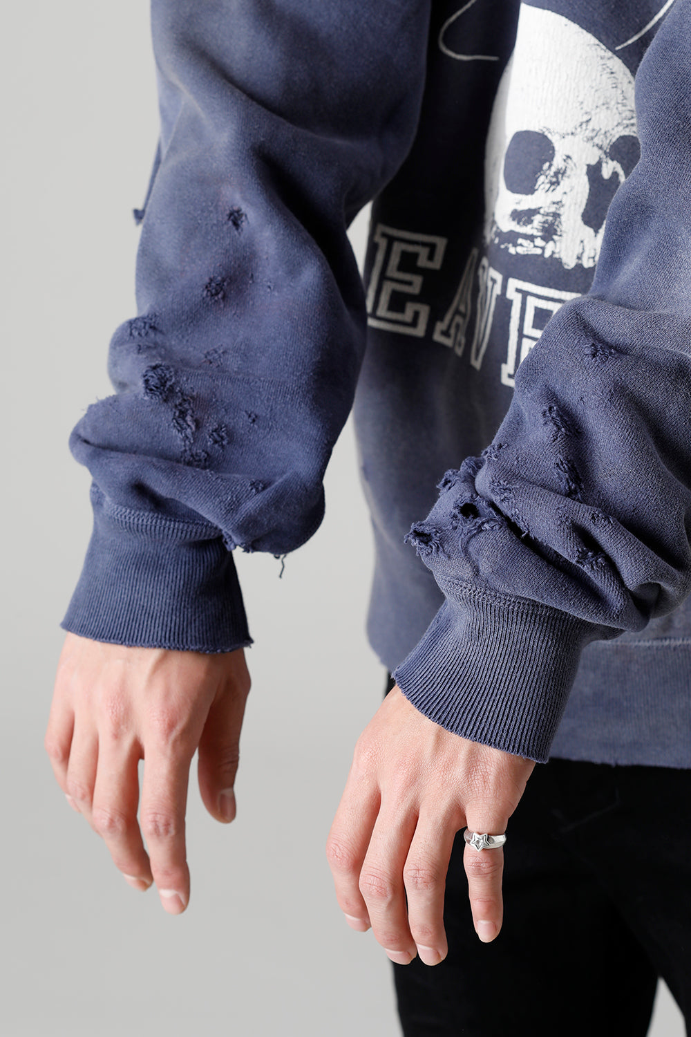 Skull Sweat shirt Navy