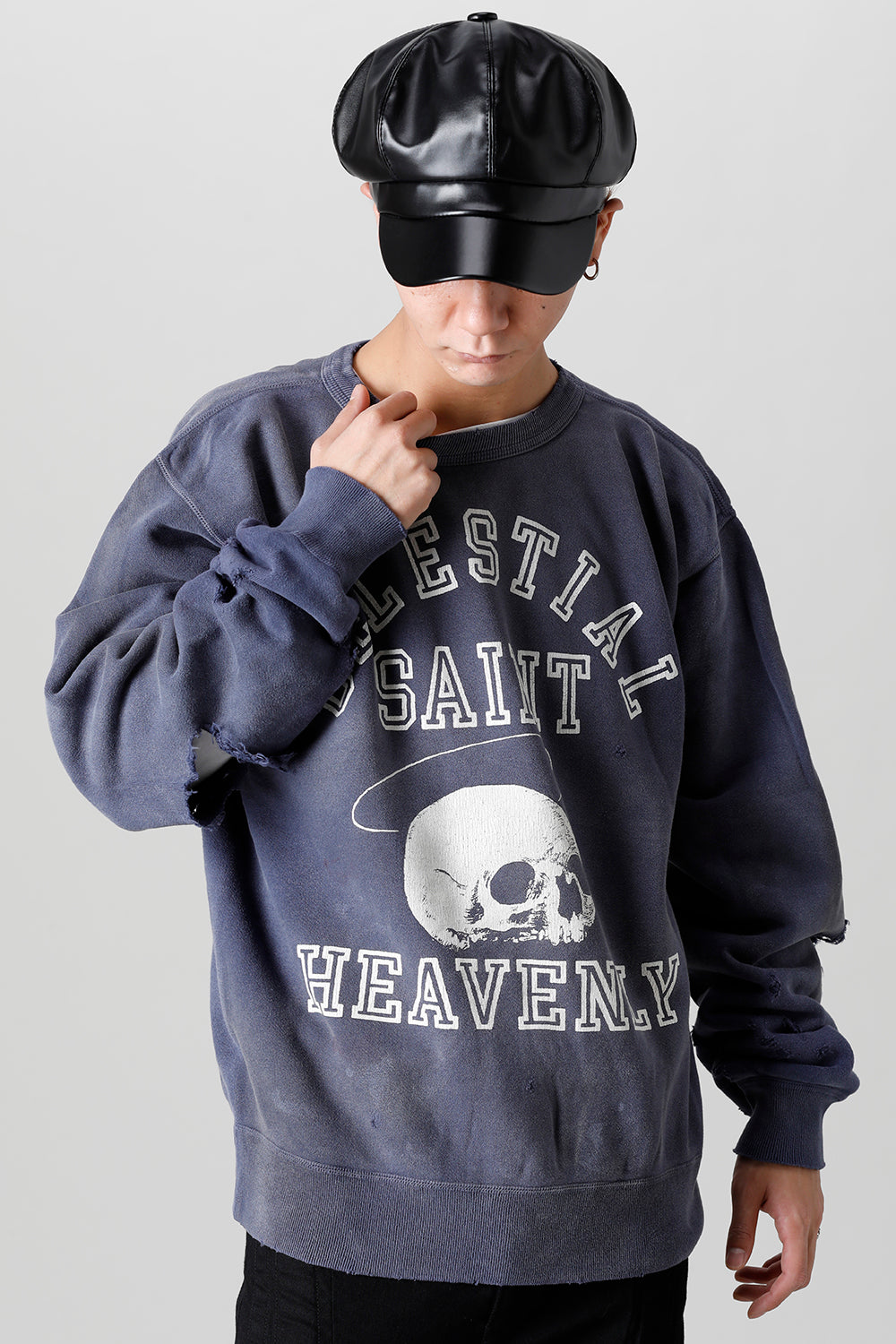 Skull Sweat shirt Navy