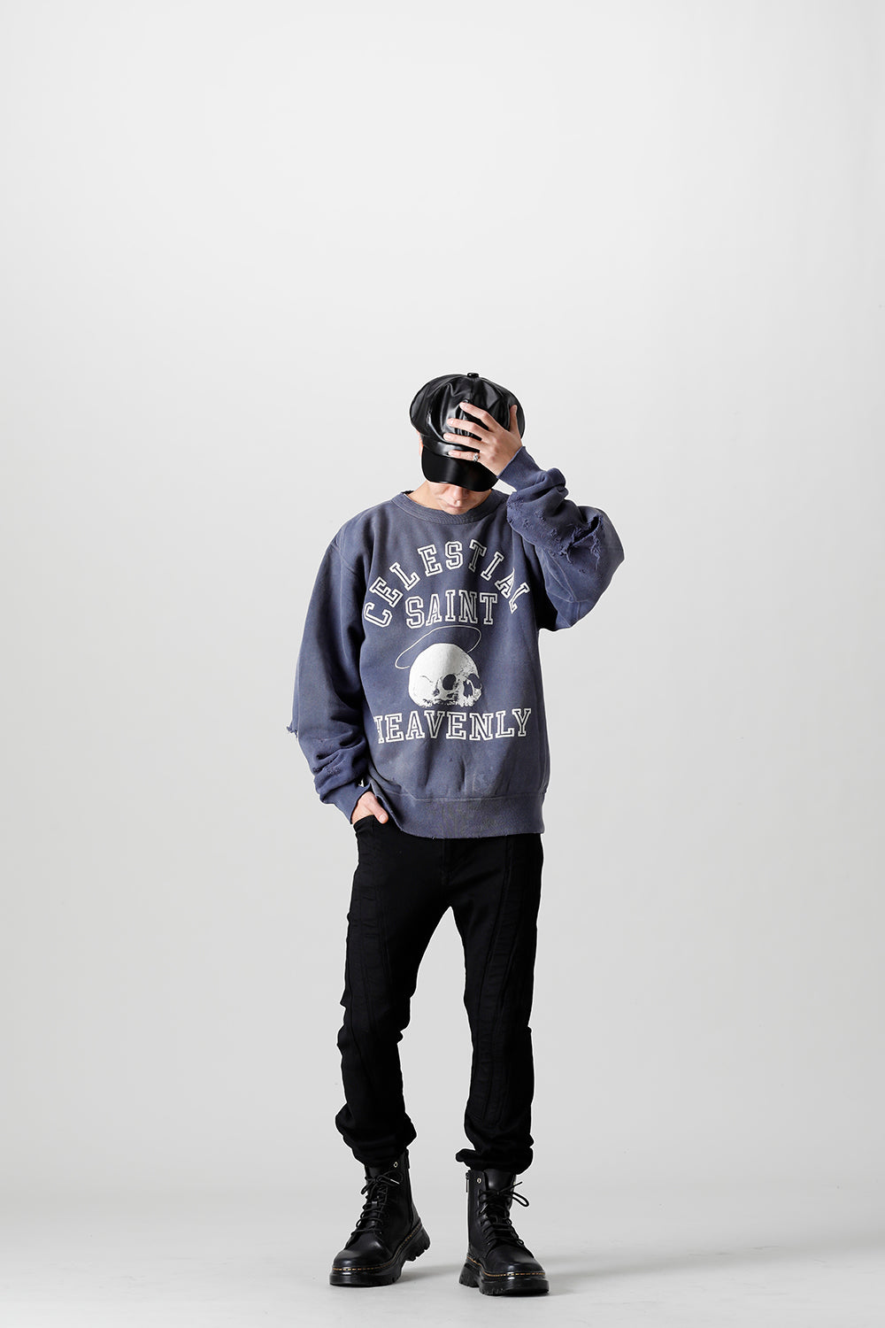 Skull Sweat shirt Navy