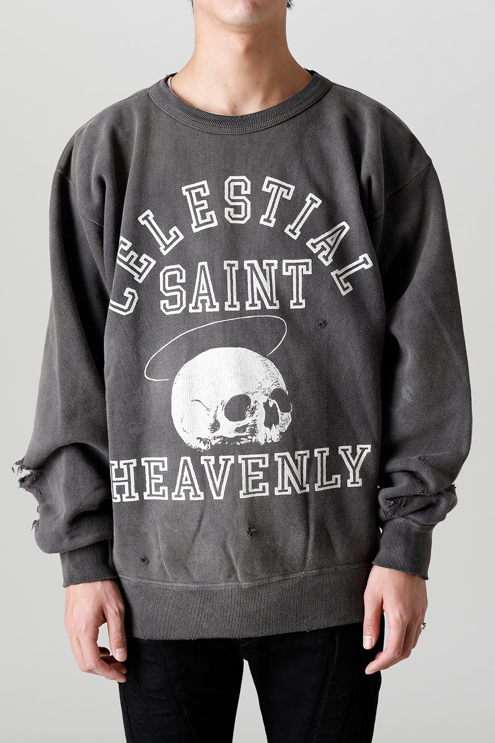 Skull Sweat shirt Black