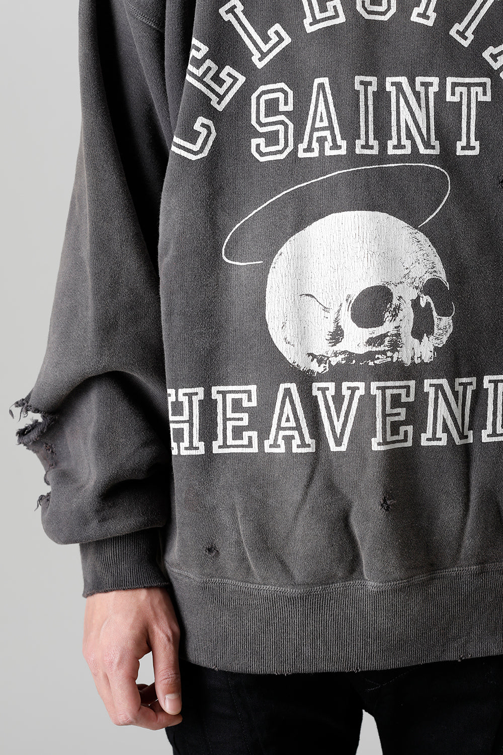 Skull Sweat shirt Black