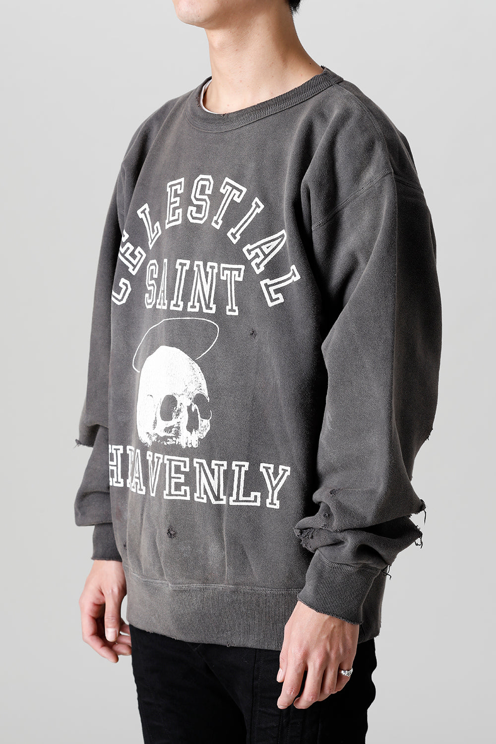 Skull Sweat shirt Black