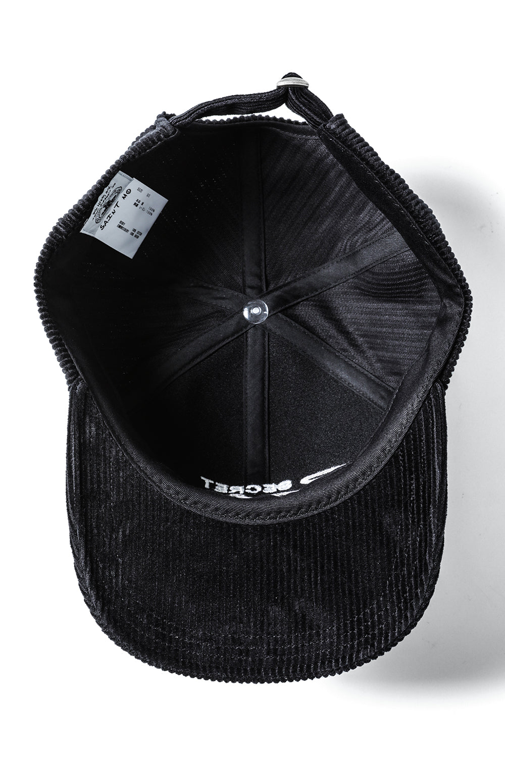 Corduroy Cap Black