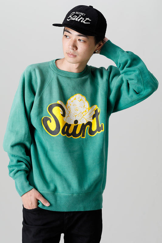 SAINT ANGEL Raglan sleeve Sweat shirt
