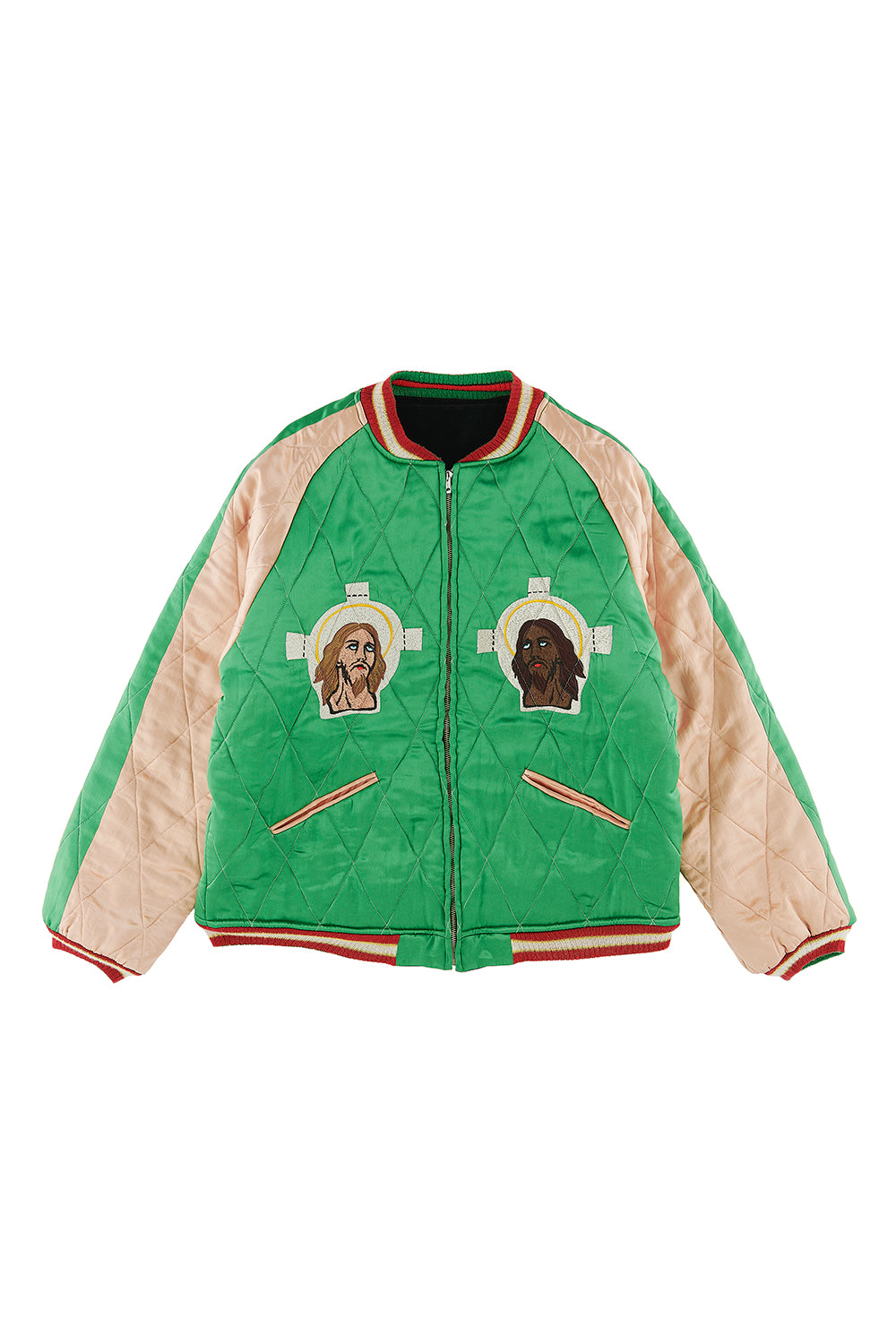 DENIM TEARS × ©SAINT M×××××× "SAINT TEARS" Reversible Sukajyan