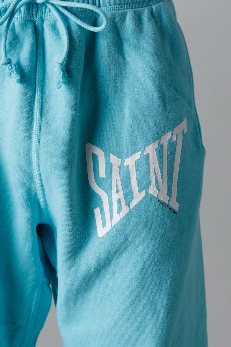 SAINT スウェットパンツ ブルー