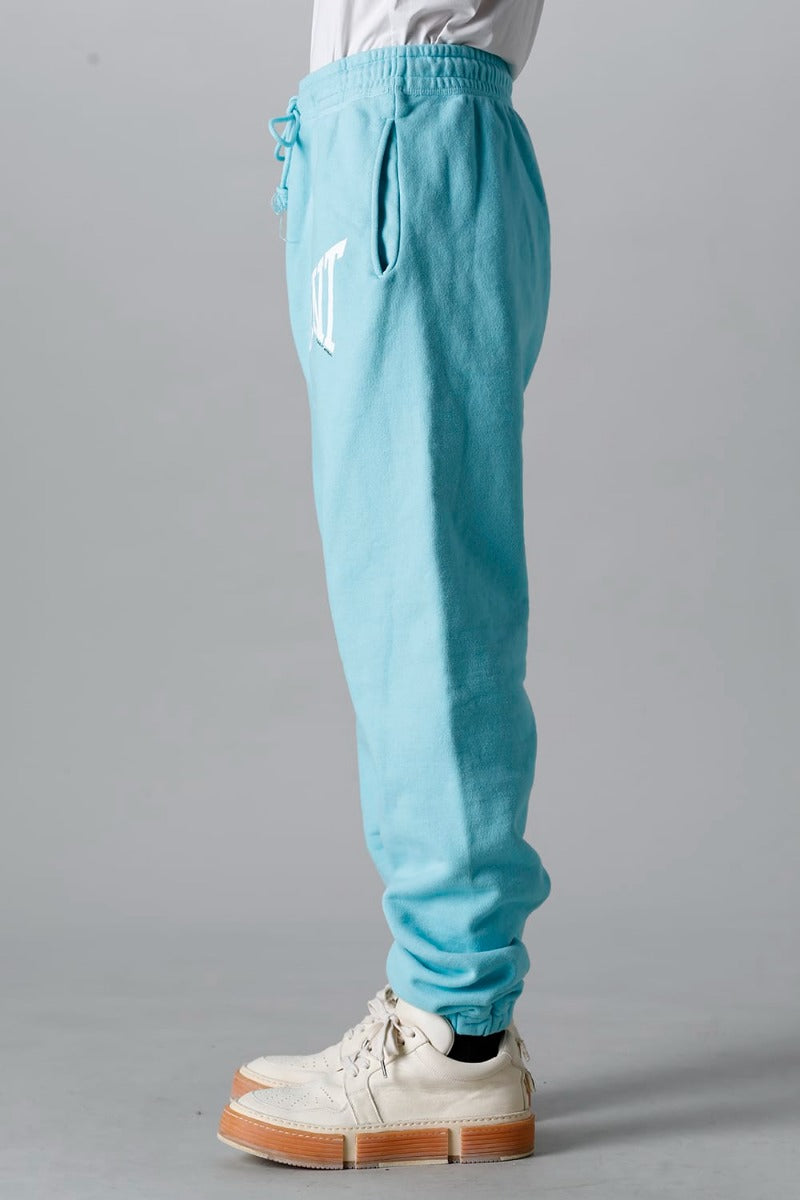 SAINT スウェットパンツ ブルー