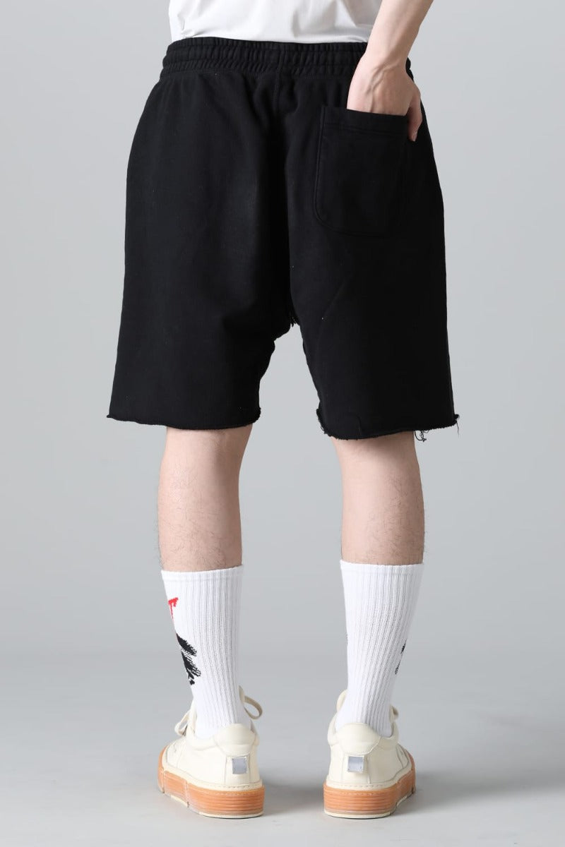 SAINT Sweat shorts  Black