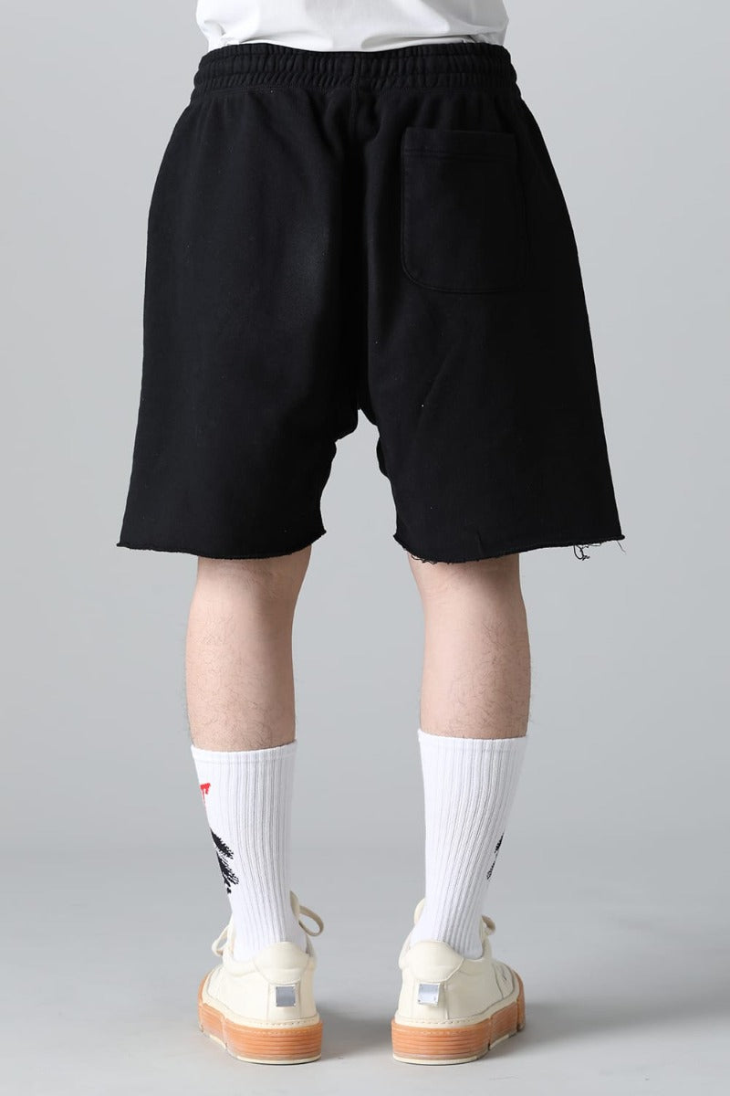 SAINT Sweat shorts  Black