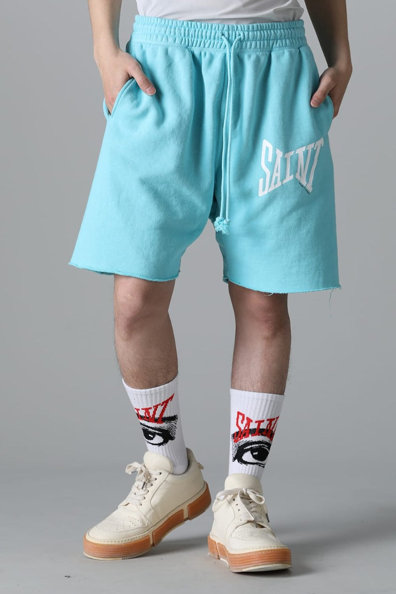 SAINT Sweat shorts  Blue