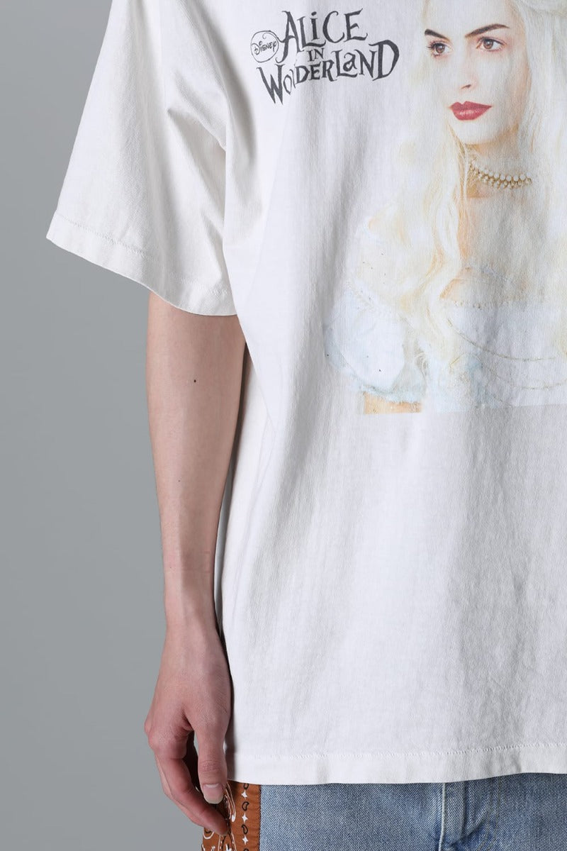 セントマイケル × ディズニー(アリス・イン・ワンダーランド) QN ショートスリーブTシャツ