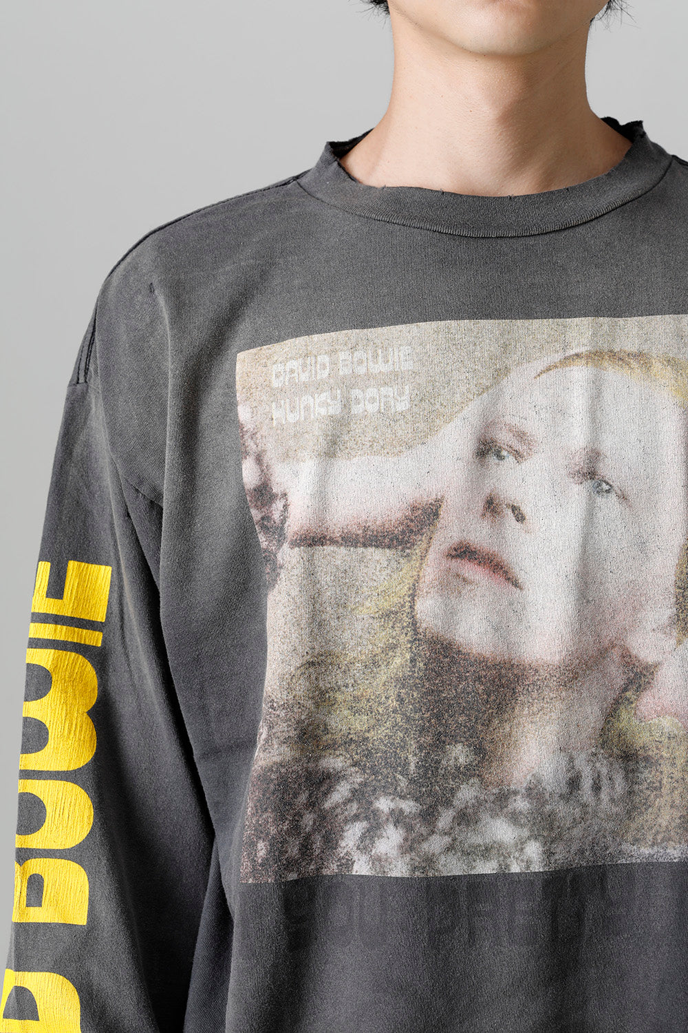 DAVID BOWIE × ©SAINT M×××××× HUNKY DORY Long sleeve T-shirt
