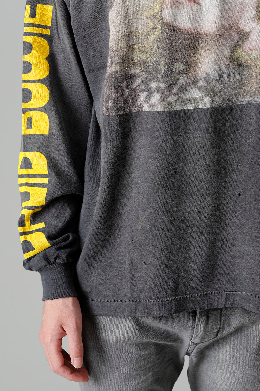 DAVID BOWIE × ©SAINT M×××××× HUNKY DORY Long sleeve T-shirt