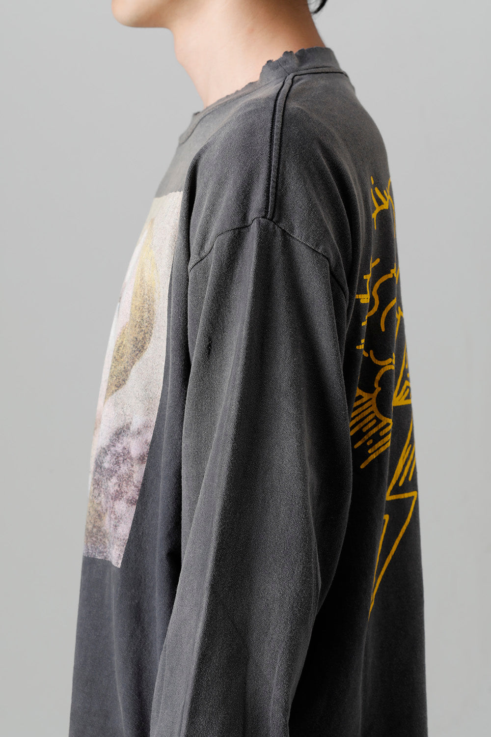 DAVID BOWIE × ©SAINT M×××××× HUNKY DORY Long sleeve T-shirt