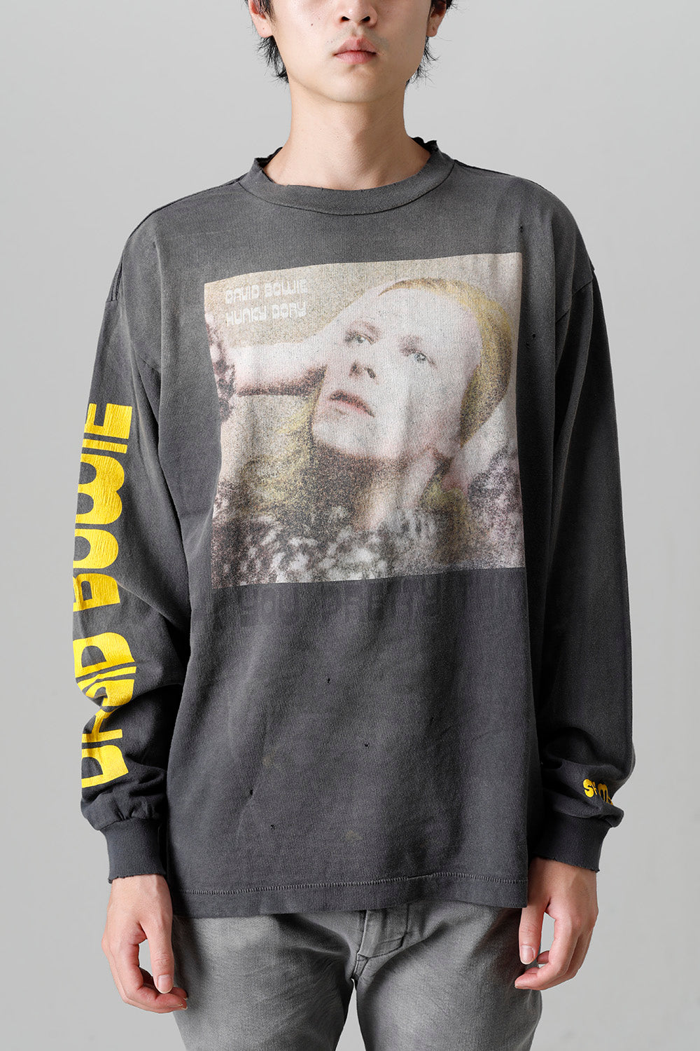 DAVID BOWIE × ©SAINT M×××××× HUNKY DORY Long sleeve T-shirt