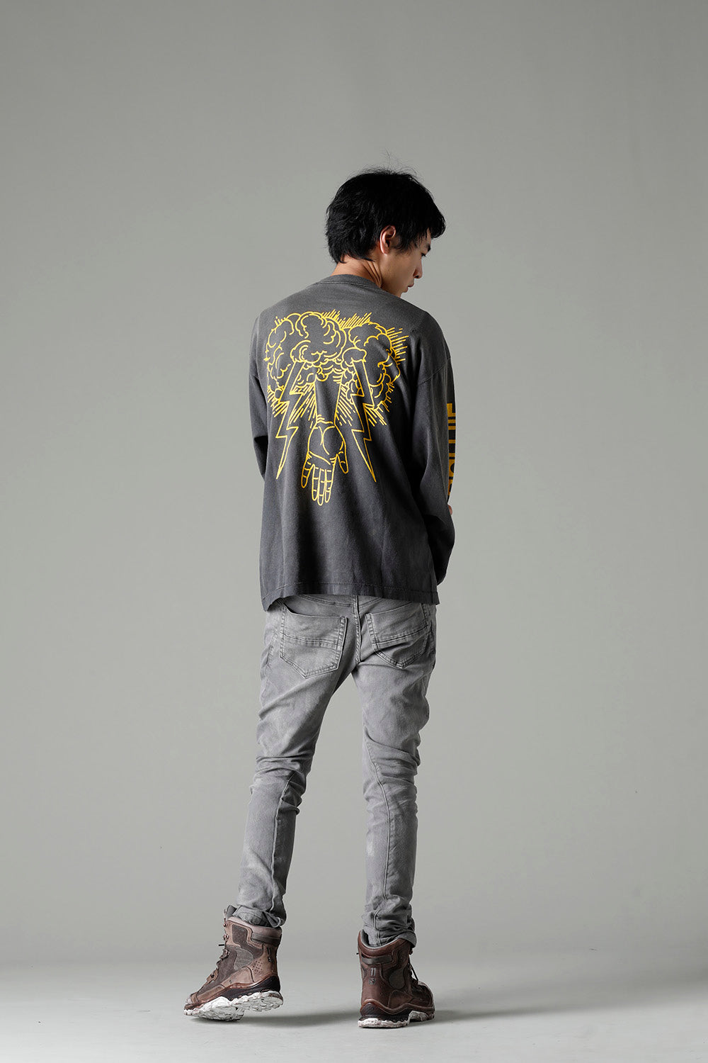 DAVID BOWIE × ©SAINT M×××××× HUNKY DORY Long sleeve T-shirt