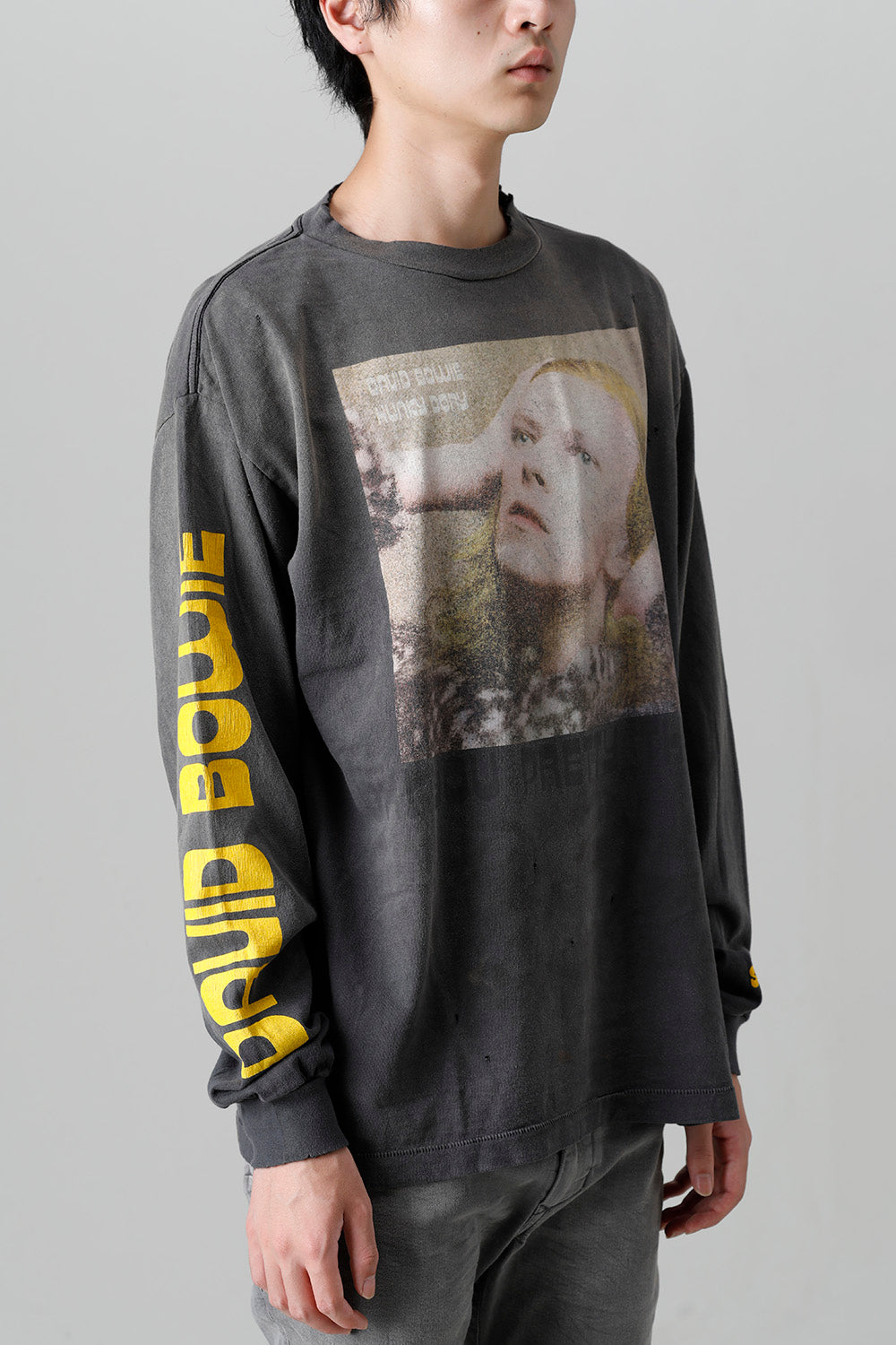 DAVID BOWIE × ©SAINT M×××××× HUNKY DORY Long sleeve T-shirt