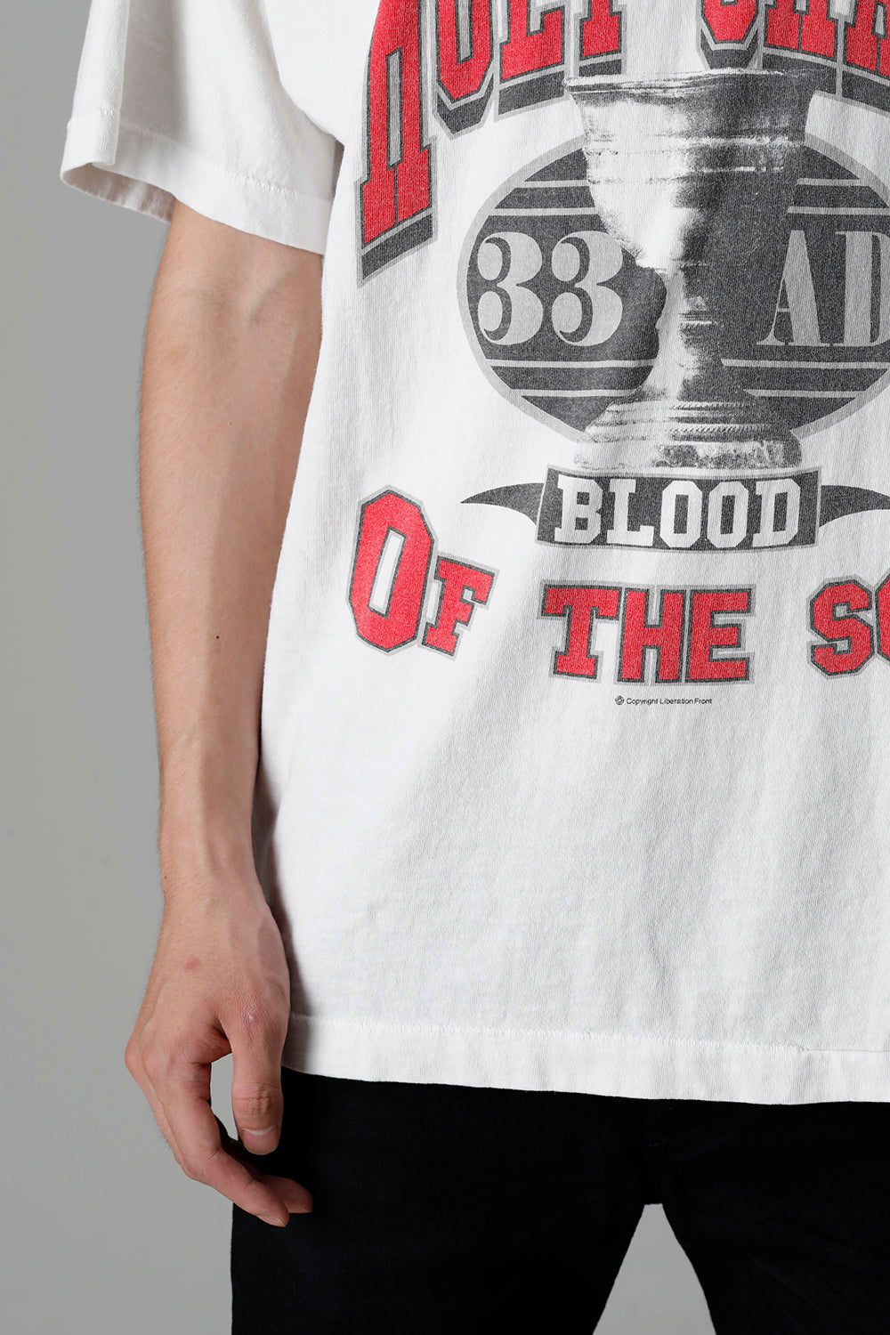 DENIM TEARS × ©SAINT M×××××× "SAINT TEARS" HOLY GRAIL Short sleeve T-shirt