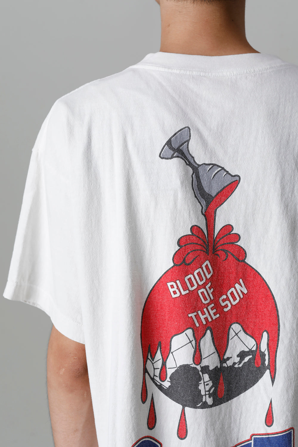 DENIM TEARS × ©SAINT M×××××× "SAINT TEARS" HOLY GRAIL Short sleeve T-shirt