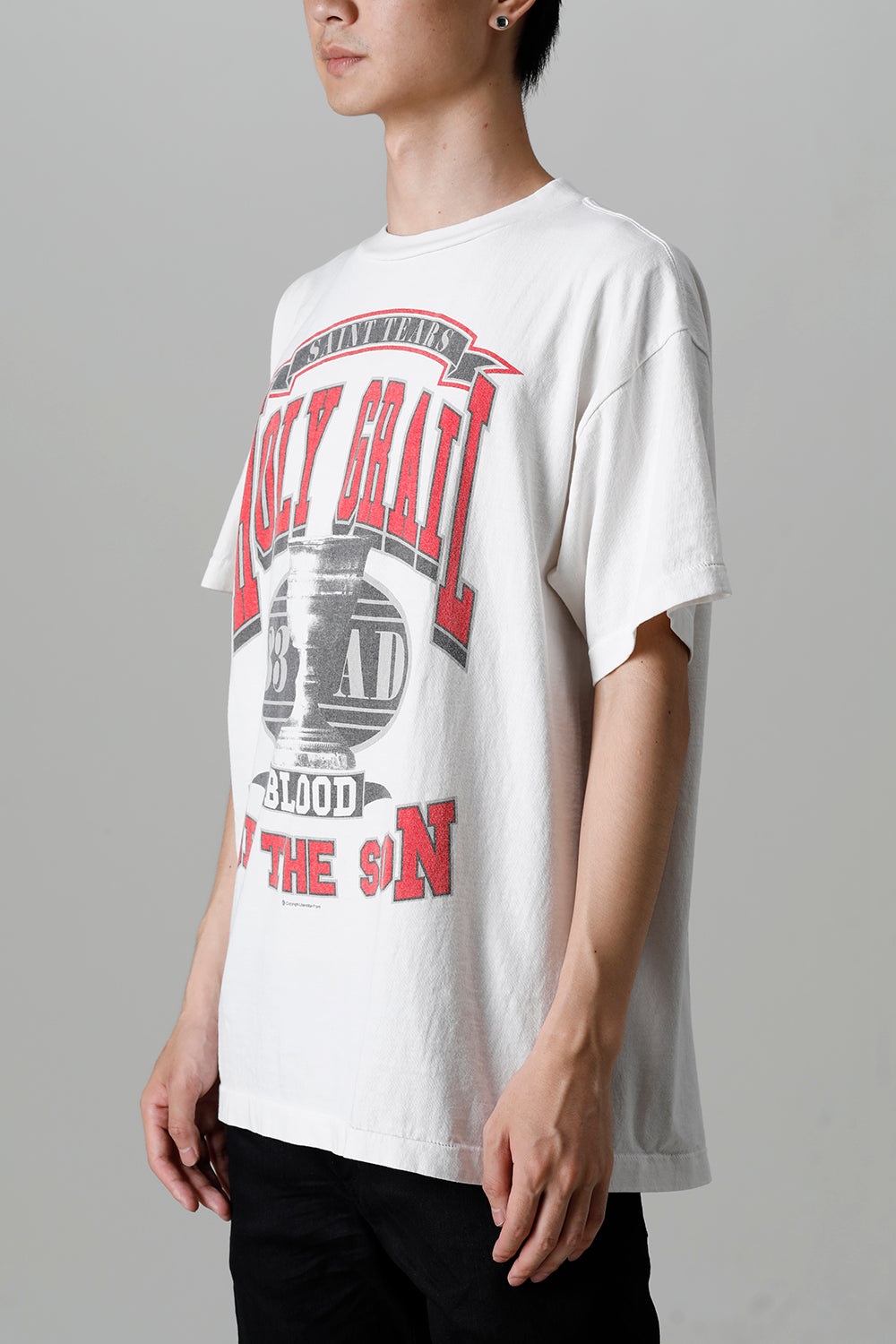 DENIM TEARS × ©SAINT M×××××× "SAINT TEARS" HOLY GRAIL Short sleeve T-shirt