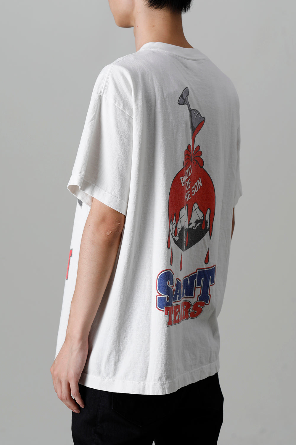 DENIM TEARS × ©SAINT M×××××× "SAINT TEARS" HOLY GRAIL Short sleeve T-shirt