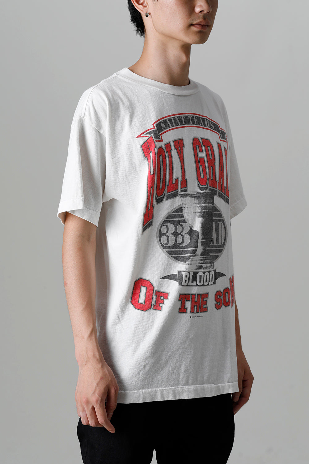 DENIM TEARS × ©SAINT M×××××× "SAINT TEARS" HOLY GRAIL Short sleeve T-shirt