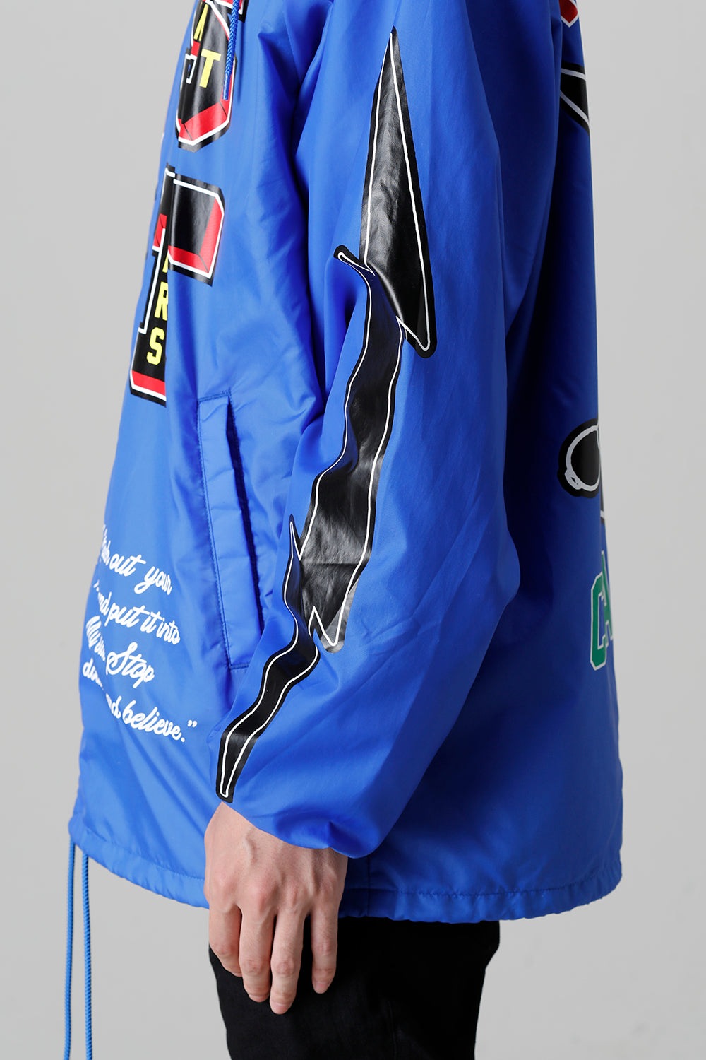 DENIM TEARS × ©SAINT M×××××× "SAINT TEARS" HOLY GRAIL Coach Jacket