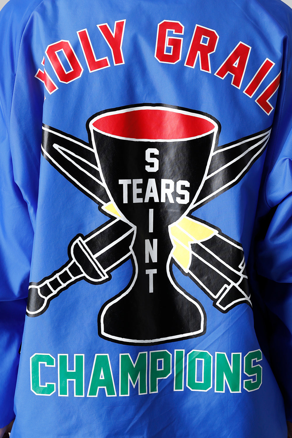 DENIM TEARS × ©SAINT M×××××× "SAINT TEARS" HOLY GRAIL Coach Jacket
